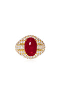 Bvlgari | 8.68 Carat Ruby and Diamond Ring
