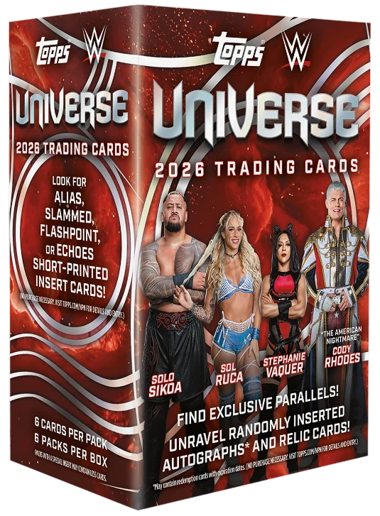 Topps WWE Universe 2026 Value Box (CEE)