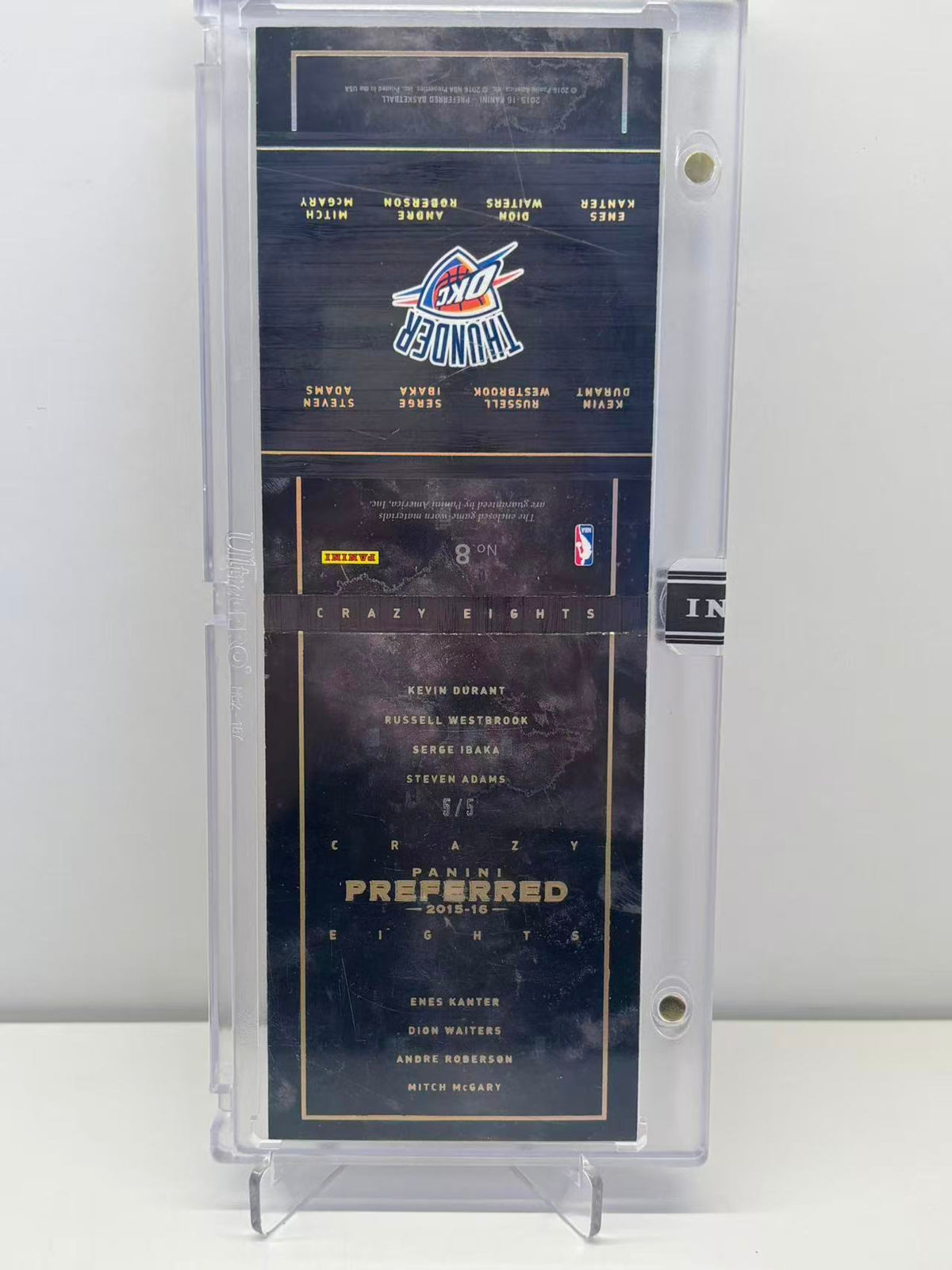 2015-16 Panini Preferred Crazy Eights Prime 5/5
