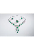 37.2 Carat Emerald and Diamond Jewelry Suite