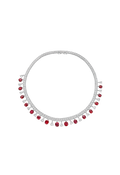 20 Carat Ruby and Diamond Necklace